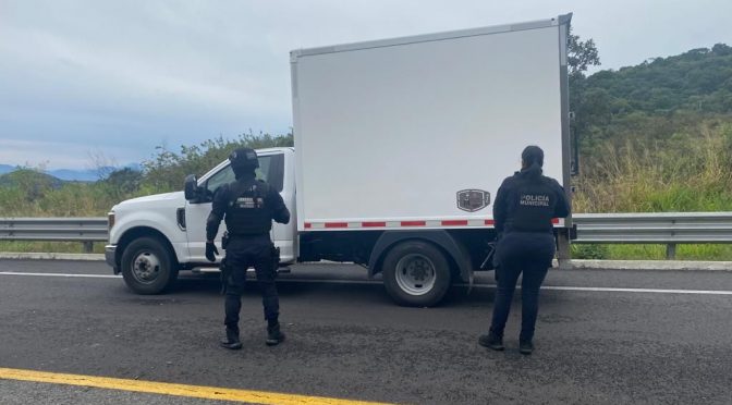 SSP En minutos Guardia Civil recupera vehículo comercial robado con