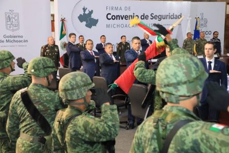 SSP | Michoacán y Jalisco firman convenio en materia de seguridad